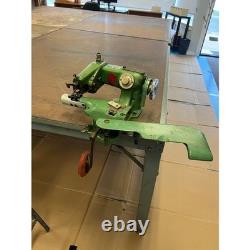 United States Blind Stitch Sewing Machine Model 718-C-6 Industrial Green Vintage