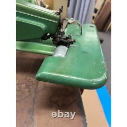 United States Blind Stitch Sewing Machine Model 718-C-6 Industrial Green Vintage