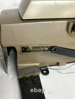 Used 39500fb Union Special 1 Needle, 3 Thread Serger Industrial Sewing Machine