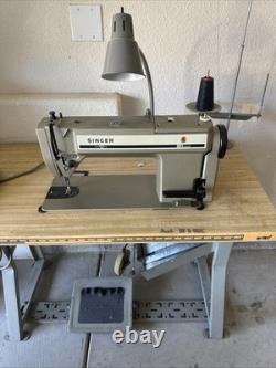 Used Singer 591 D200AD with Over Sized Table