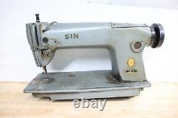 Used Vintage SINGER Model 281-3 Industrial Leather Sewing Machine Untested US 2