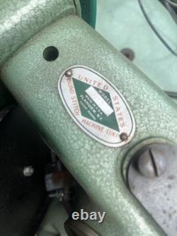 VERY NICE CONDITION US United States Blind Stitch Sewing Machine Model 718-9