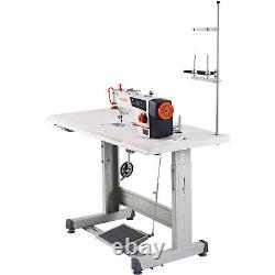 VEVOR 5000s. P. M 550W Industrial Lockstitch Sewing Machine Servo Motor with Stand