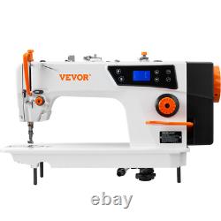 VEVOR 5000s. P. M 550W Industrial Lockstitch Sewing Machine Servo Motor with Stands