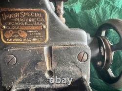 Vintage Commercial Union Special 11900 Feed-Up-the-Arm Sewing Machine Head
