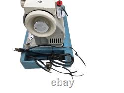 Vintage DOMESTIC #1366 Portable Heavy Duty Industrial Sewing Machine JAPAN