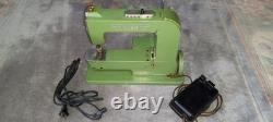 Vintage ELNA Grasshopper Sewing Machine Model#500970 W55 with Motor and Cord