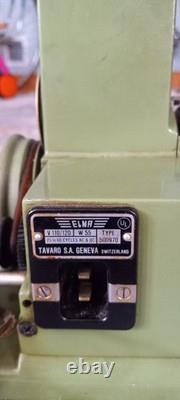 Vintage ELNA Grasshopper Sewing Machine Model#500970 W55 with Motor and Cord