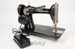 Vintage Early 1931 Singer 66 Sewing Machine Foot Pedal & Attachments Industrial