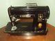 Vintage Heavy Duty Industrial Black SINGER 301 Sewing Machine Works Looks Great