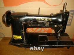 Vintage Industrial SINGER Sewing Machine Head Model 112W116