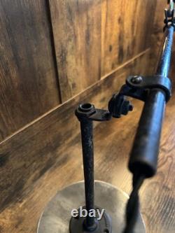 Vintage Industrial Sewing Machine Lamp Singer Light Cast Iron Steel