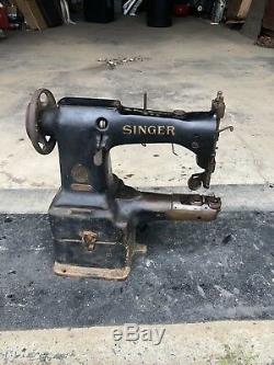 Vintage Industrial Singer Sewing Machine 45w2