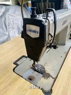 Vintage JUKI DDL-5550 Industrial Lockstitch Sewing Machine Workstation