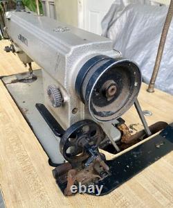 Vintage JUKI DDL-5550 Industrial Lockstitch Sewing Machine Workstation