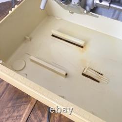 Vintage Necchi 522 Sewing Machine Heavy Duty Semi Industrial Straight Zig Zag