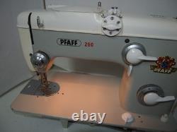 Vintage PFAFF 260 Sewing Machine Germany High Speed Heavy Duty Semi Industrial
