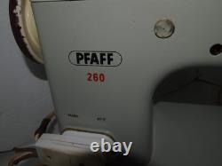 Vintage PFAFF 260 Sewing Machine Germany High Speed Heavy Duty Semi Industrial
