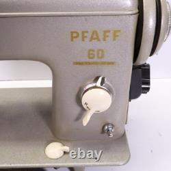 Vintage PFAFF 60 Industrial Strength Sewing Machine Made Germany READ DESC