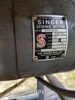 Vintage Rare Industrial Singer Sewing Tacker Machine 269-w141