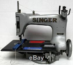 Vintage SINGER 24-33 Chainstitch 1-Thread Industrial Sewing Machine Head Only
