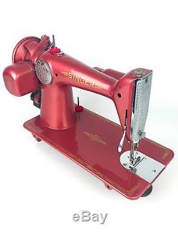Vintage Singer 201 Heavy Duty Industrial Strength Sewing Machine Custom