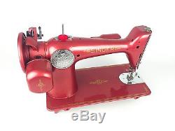 Vintage Singer 201 Heavy Duty Industrial Strength Sewing Machine Custom