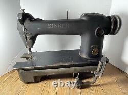 Vintage Singer 241-11 Heavy Duty Commercial Sewing Machine For Leather Stitching