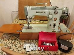 Vintage Singer 319k Zig Zag Semi Industrial Automatic Sewing Machine