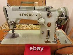 Vintage Singer 319k Zig Zag Semi Industrial Automatic Sewing Machine