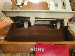 Vintage Singer 319k Zig Zag Semi Industrial Automatic Sewing Machine