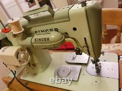 Vintage Singer 319k Zig Zag Semi Industrial Automatic Sewing Machine