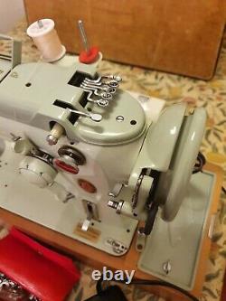 Vintage Singer 319k Zig Zag Semi Industrial Automatic Sewing Machine