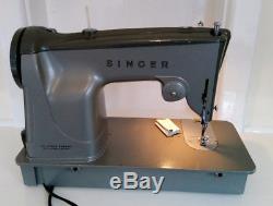 Vintage Singer 329K Heavy Duty Electric Sewing Machine semi industrial
