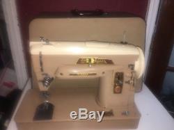 Vintage Singer Industrial 403 403A Sewing Machine With Case No Foot Pedal