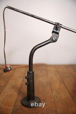 Vintage industrial Light drafting lamp Articulating Machine Age sewing machine