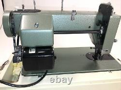 Vtg Thompson PW-201 Mini Walking Foot Sewing Machine Portable Industrial RARE