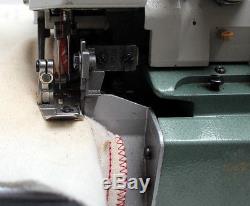 W&G 515-4 Overlock Serger 2-Needle 5-Thread Top Feed Industrial Sewing Machine