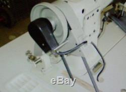 Walking Foot Consew P1206RB Industrial Sewing Machine with Table & Servo Motor, sa