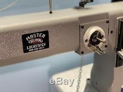 Walking foot leather sewing machine Heavy Duty Juki 441 Clone Industrial Servo