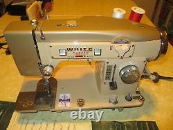 White 970 Selec-Tronic Heavy Duty Industrial ZigZag Sewing MachineManualVideo