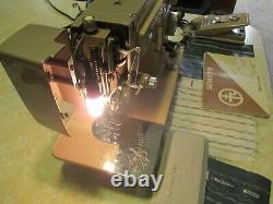 White 970 Selec-Tronic Heavy Duty Industrial ZigZag Sewing MachineManualVideo