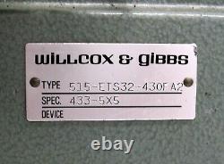 Willcox & Gibbs 515-ETS32 Top Feed 5-Thread Industrial Sewing Machine Head Only
