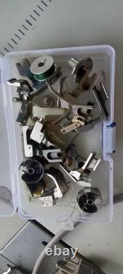 Xheda industrial sewing machine, with table, motor, drawer