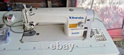 Xheda industrial sewing machine, with table, motor, drawer