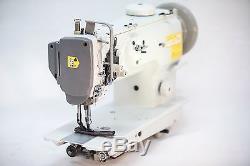Yamata 1541S Walking Foot Uphostery Sewing Machine, Table Juki DNU-1541, motor. DIY