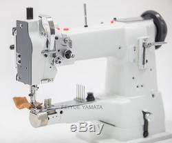 Yamata FY335 Walking Foot Cylinder Bed Industrial Sewing Machine Complete Stand