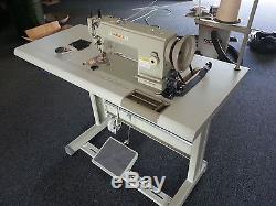 Yamata FY5318 walking foot lockstitch sewing machine Servo Motor+Stand(Juki 141)