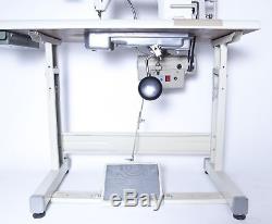 Yamata FY8700 Lockstitch Industrial Sewing Machine Servo +Table Juki DDL8700 RF