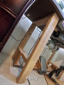 Yamata Industrial Sewing Machine With Table Model #DOL12H